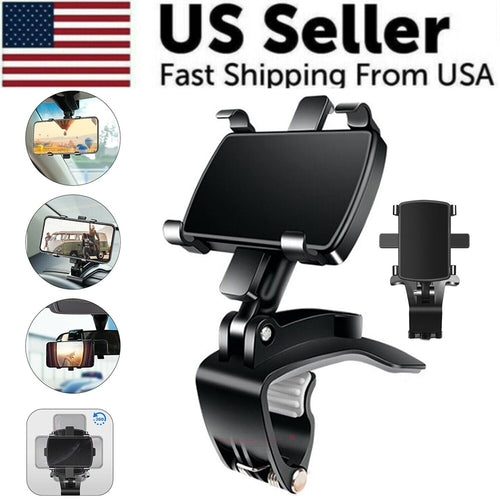 Supporto Universale per Auto con Morsetto per Smartphone e GPS