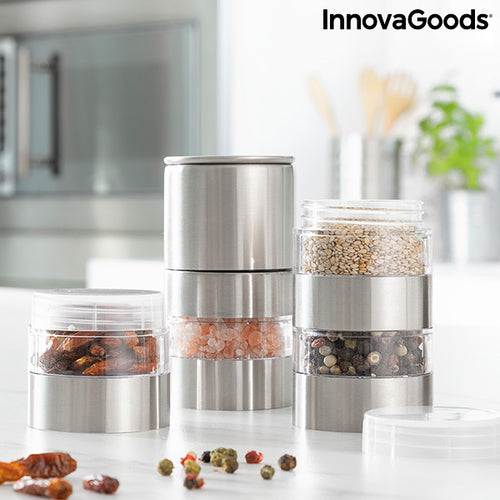 Macinaspezie 4-in-1 Millmix InnovaGoods