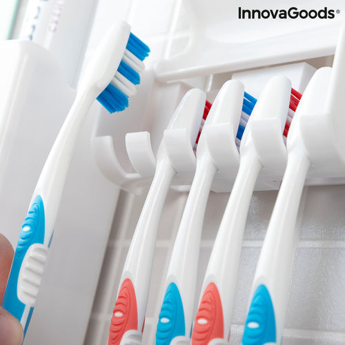 Dispenser Dentifricio con Portaspazzolini Diseeth InnovaGoods