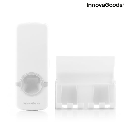 Dispenser Dentifricio con Portaspazzolini Diseeth InnovaGoods