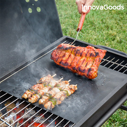 Tappetino Antiaderente per Barbecue e Forno InnovaGoods — 2 Pezzi