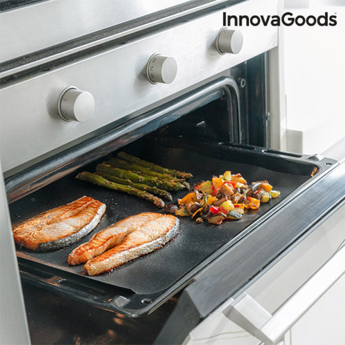 Tappetino Antiaderente per Barbecue e Forno InnovaGoods — 2 Pezzi