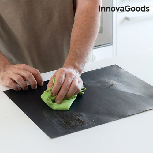 Tappetino Antiaderente per Barbecue e Forno InnovaGoods — 2 Pezzi