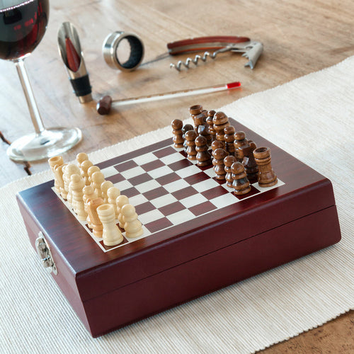Set Vino e Scacchi InnovaGoods — 37 Pezzi