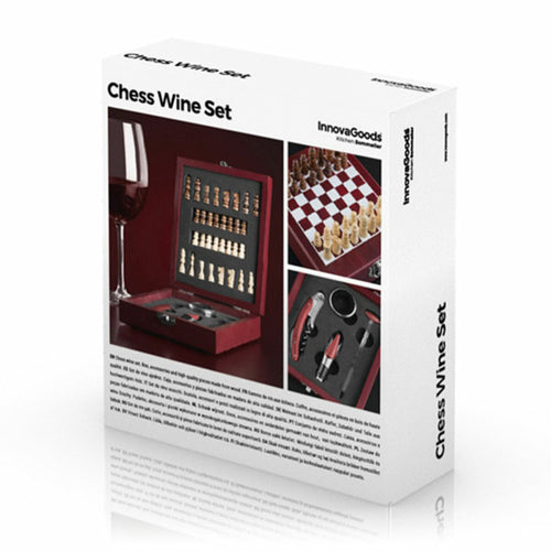 Set Vino e Scacchi InnovaGoods — 37 Pezzi