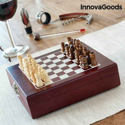 Set Vino e Scacchi InnovaGoods — 37 Pezzi