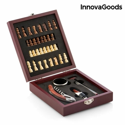 Set Vino e Scacchi InnovaGoods — 37 Pezzi