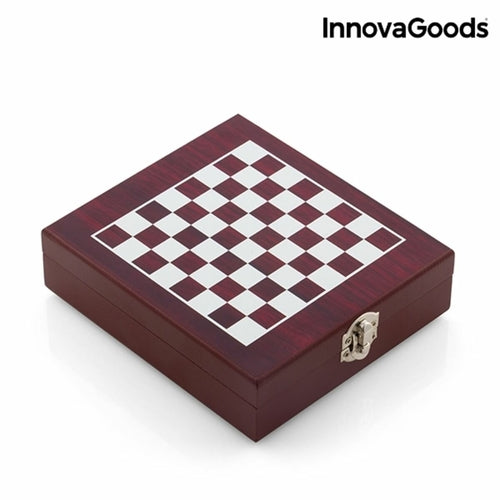 Set Vino e Scacchi InnovaGoods — 37 Pezzi