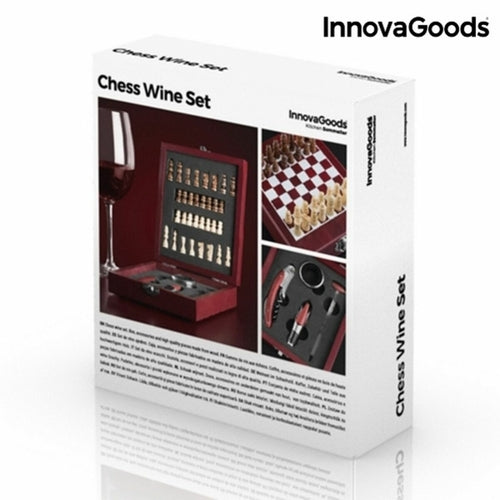 Set Vino e Scacchi InnovaGoods — 37 Pezzi