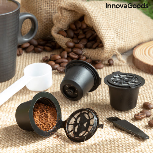 Set di 3 Capsule Caffè Riutilizzabili Recoff InnovaGoods