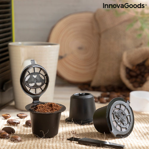 Set di 3 Capsule Caffè Riutilizzabili Recoff InnovaGoods