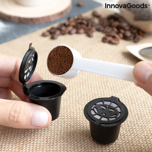 Set di 3 Capsule Caffè Riutilizzabili Recoff InnovaGoods