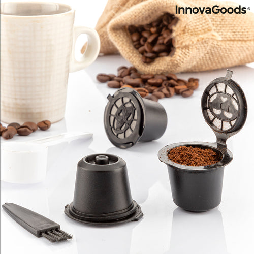 Set di 3 Capsule Caffè Riutilizzabili Recoff InnovaGoods