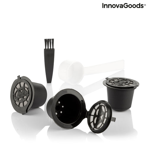 Set di 3 Capsule Caffè Riutilizzabili Recoff InnovaGoods
