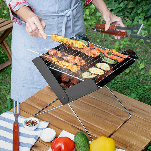 Barbecue Portatile Pieghevole a Carbonella Foldecue InnovaGoods