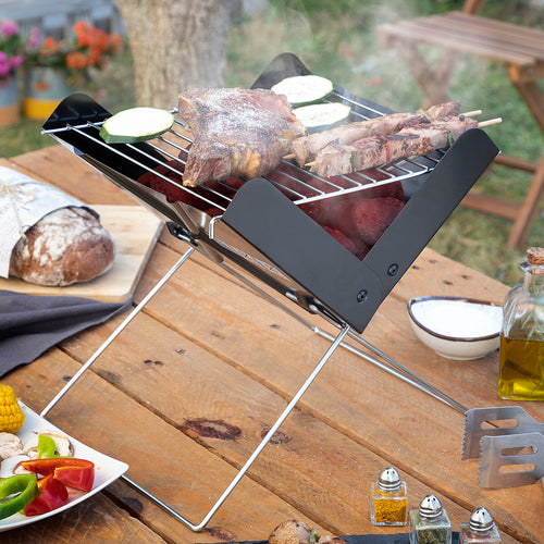 Barbecue Portatile Pieghevole a Carbonella Foldecue InnovaGoods