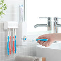 Dispenser Dentifricio con Portaspazzolini Diseeth InnovaGoods