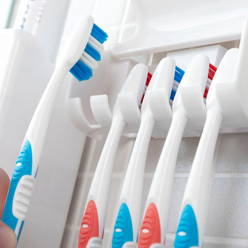 Dispenser Dentifricio con Portaspazzolini Diseeth InnovaGoods