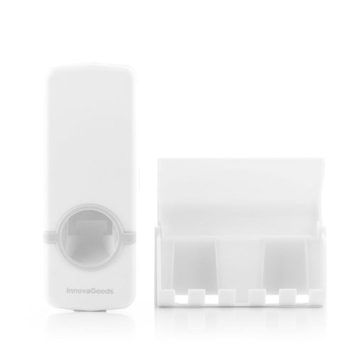 Dispenser Dentifricio con Portaspazzolini Diseeth InnovaGoods